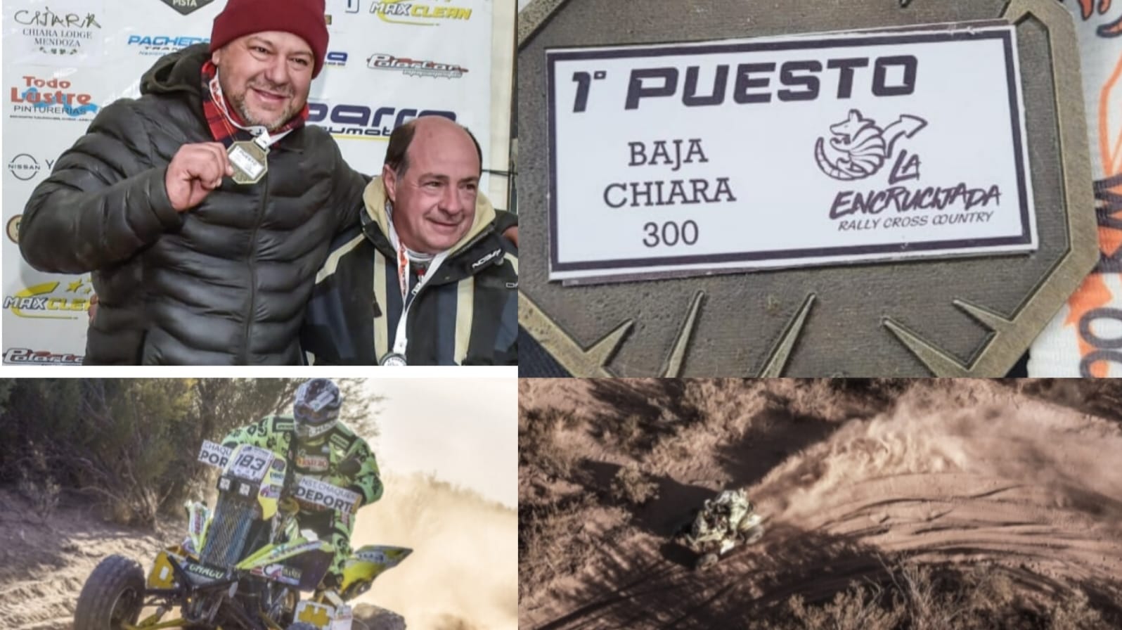 Carlos Verza gano el Rally de La Encrucijada en Mendoza y se prepara para el Rally Dos Sertões de Brasil.-