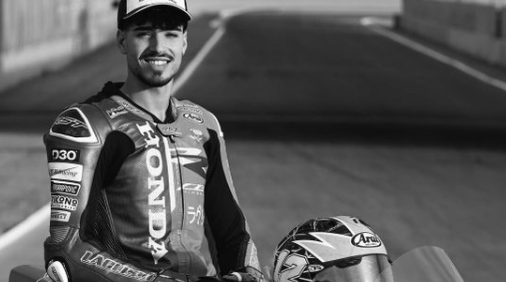 Piloto español de Moto Borja Gomez muere en un entrenamiento en el circuito de Magny-Cours.-