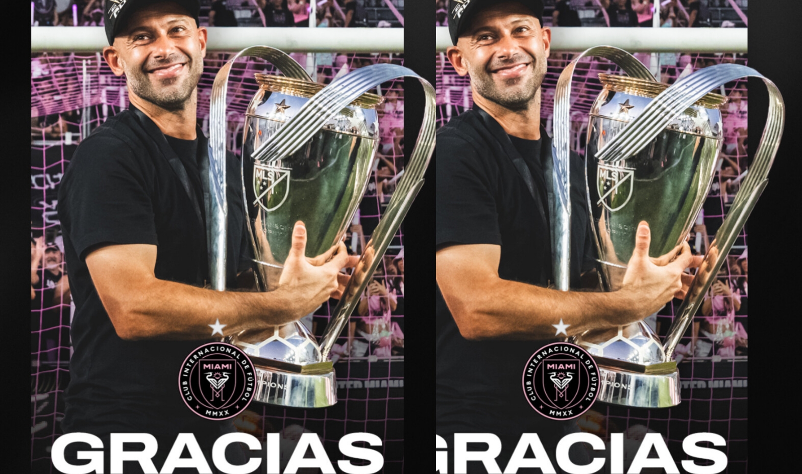 Javier Mascherano renunció como técnico del Inter de Miami este martes.