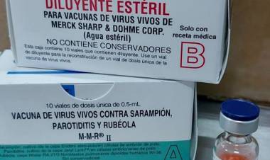 Desde la cartera de salud del Chaco desmienten una informacion falsa sobre vacunacion de Rubeola,Saramplion y recomienda concurrir a vacunatorios habilitados